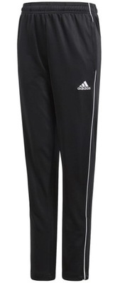 Adidas spodnie dresowe juniorskie czarne 164cm