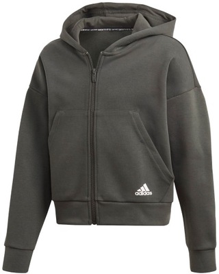 BLUZA ADIDAS DLA DZIEWCZYNKI ROZPINANA Z KAPTUREM