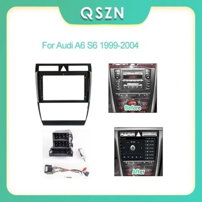 AUTO FRAME RADIO STATION FASCIA ADAPTER FOR AUDI A6 C5 1997-2004 S6 2 19  