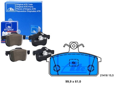 КОМПЛЕКТ - КОМПЛЕКТ КОЛОДОК ТОРМОЗНЫХ [ATE]