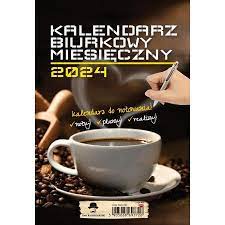 Kalendarz biurkowy 2024 Pan Kalendarzyk kuchnia