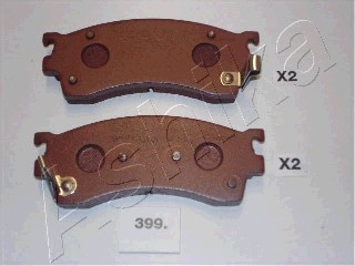 PADS BRAKE FRONT ASHIKA 50-03-399 5003399  