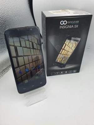 SMARTFON GOCLEVER 4 GB DUAL SIM CZARNY INSIGNIA