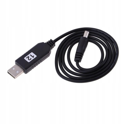 CONVERTEDOR USB 5V 12V CABLE NAPIECIOWY USB  