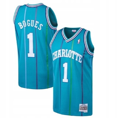 Koszulka do koszykówki Muggsy Bogues Charlotte Hornets