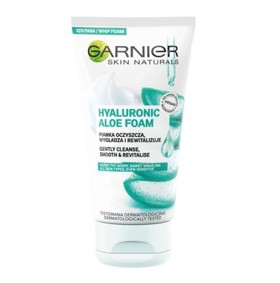 Garnier Hyaluronic pianka oczyszczająca Aloe 150ml