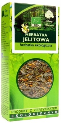 DARY NATURY Herbata Jelitowa ekologiczna BIO 50 g