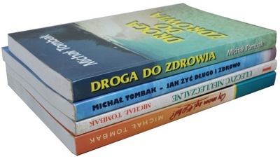 Zestaw 4 książek - Michał Tombak