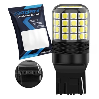 LUZ DIOPARA LUMINOSO LED XSTORM W21W T20 DRL DE VISIÓN TRASERA RETROVISOR CANBUS PARA CONDUCTOR DE DÍA  