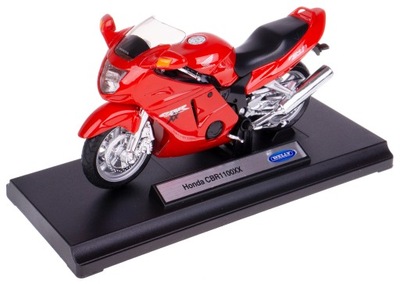 HONDA CBR 1100XX MODEL WELLY MOTOCYKL 1:18