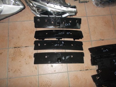 PARAGOLPES PARTE DELANTERA SOPORTE PARA TABLICE MAZDA 6 3 CX3 CX5 CX30  