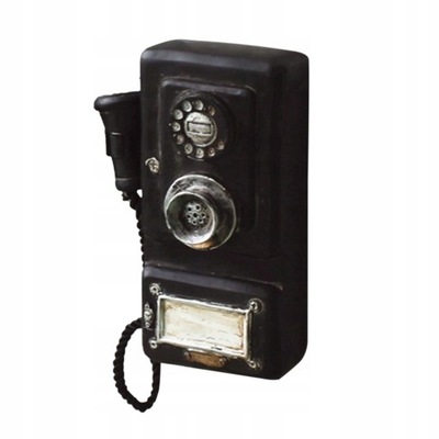Telefon w stylu Vintage Antique Obrotowa tarcza