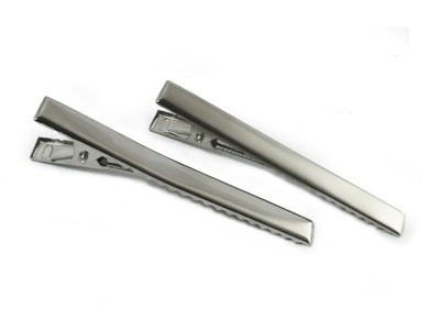 Baza spinki krokodylek do włosów 77 mm - 4 szt