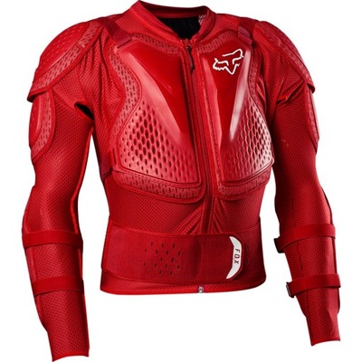 BUZER ZBROJA FOX TITAN SPORT FLAME RED CZERWONY XL