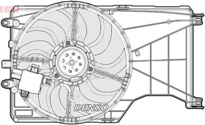 DENSO DER20001 ВЕНТИЛЯТОР, ОХЛАЖДЕНИЕ ДВИГАТЕЛЯ