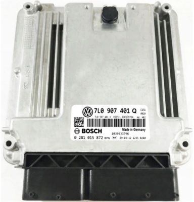 Бортовой компьютер ecu vw touareg 3.0 7l0907401q 0281015872 фото №1