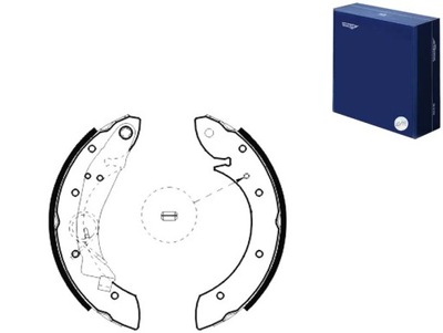 КОЛОДКИ ТОРМОЗНЫЕ КОМПЛЕКТ CITROEN BERLINGO 96-08 TOMEX BRAKES