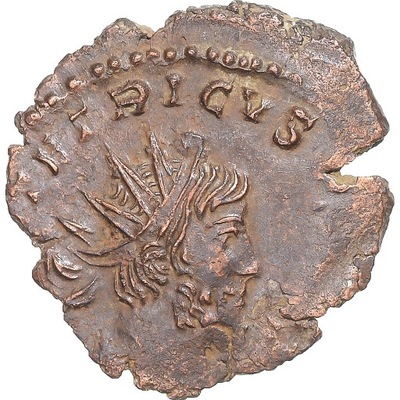 Moneta, Tetricus I, Antoninianus, 271-274, Gaul, F