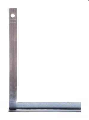 ŚLUSARSKI KĄTOWNIK STALOWY ZE STOPKĄ 300X180mm