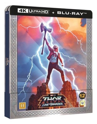 Thor Miłość i Grom 4K Ultra HD Blu-ray + Blu-ray Steelbook Love and Thunder