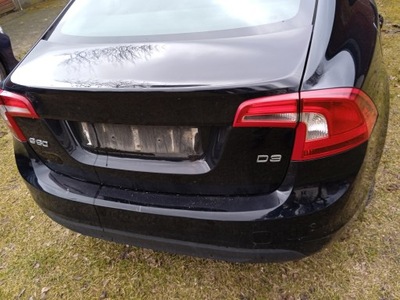 VOLVO S60 , 2010-, TAPA DE MALETERO PARTE TRASERA NEGRA  