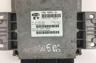 Бортовий комп'ютер двигуна citroën c5 i dc_ 9648636580 2004 фото №1