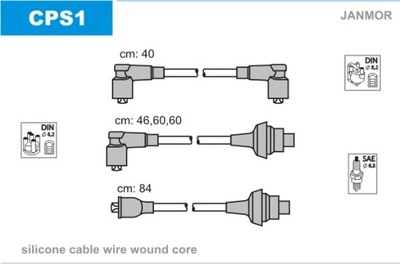 Дроти кабелі citroen cps1 фото №1