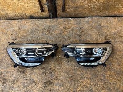 FAROS FARO IZQUIERDA DERECHA PARTE DELANTERA COMPUESTA MEGANE IV LENTE DIODO LUMINOSO LED JUEGO  