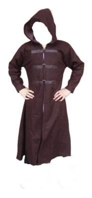 Gotycki płaszcz wełniany Ivanus roz XL