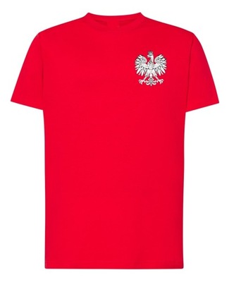 T-Shirt Koszulka nadruk Kibica Polska Godło R.4XL