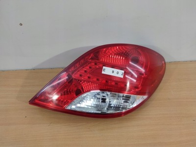 Peugeot 207 fl lift led права лампа задня задня bdb фото №1