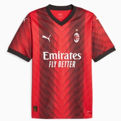 PUMA AC MILAN HOME JSY REPLICA (M) Koszulka Męskie Czerwony