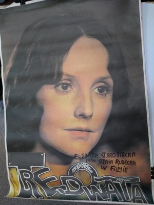 Plakat z filmu Trędowata