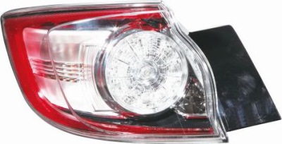 Лампа задняя задняя mazda 3 bl '08-'14 левая depo фото №1