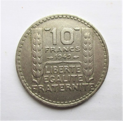 10 Franków 1949 r. Francja