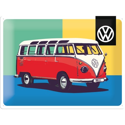 PLACA SZYLD VOLKSWAGEN T1 OGOREK VW PLACA 30X40  