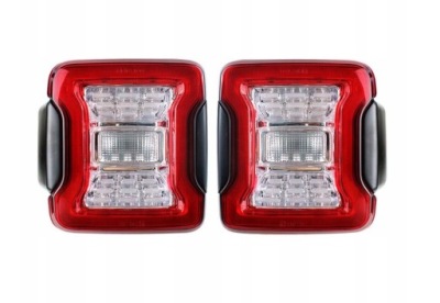 Лампы задние led jeep wrangler jk 2007+ jl style фото №1