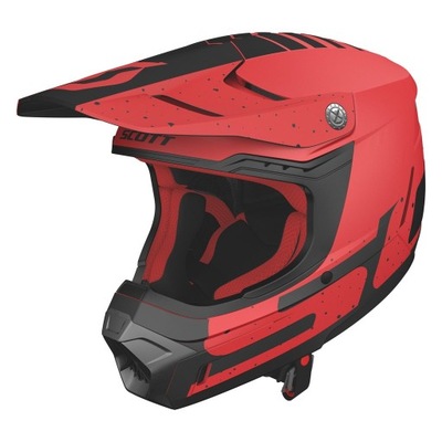 Kask Scott 350 EVO Plus Team ECE red/black