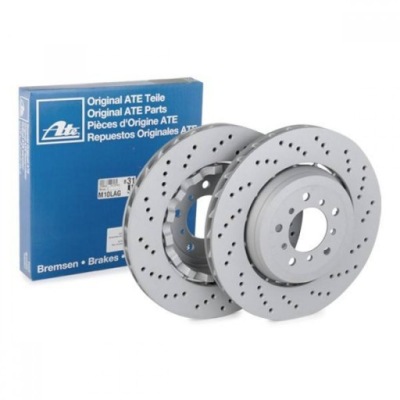 Bmw e46 m3 csl правий передня частина brake disc ate 24.0128-0209.2 oem 34112282446 фото №1