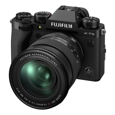 Aparat FujiFilm X-T5 obiektyw XF 16-80 mm f/4 OIS