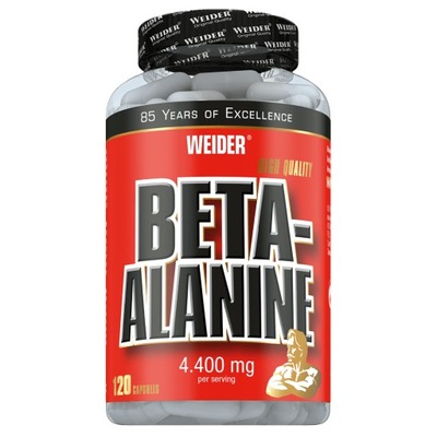 Weider Beta Alanina 120 kapsułek | Beta Alanine