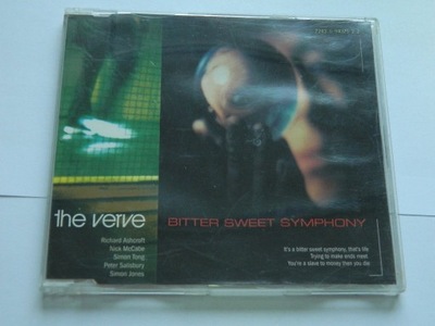 The Verve Bitter Sweet Symphony CD SINGIEL