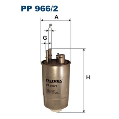 FILTER FUEL FILTRON PP 966/2  