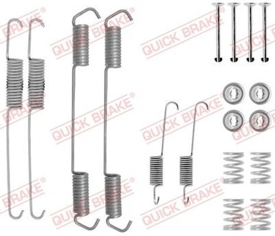 QUICK BREAK 105-0689 SET MONT. PADS H-CA  