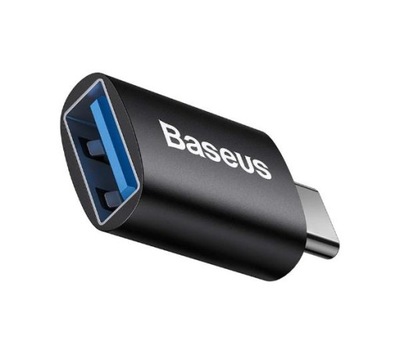 Adapter Przejściówka Baseus Ingenuity OTG USB-C do USB-A OTG Czarny