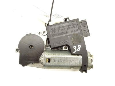 Модуль моторчик люк bmw x5 e53 83814809 фото №1