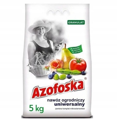 NAWOZ WIELOSKŁADNIKOWY AZOFOSKA GRANULAT 5KG INCO