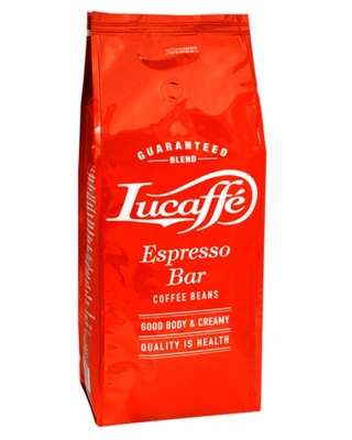 Włoska kawa ziarnista LUCAFFE ESPRESSO BAR 1 kg | mieszanka Arabica Robusta