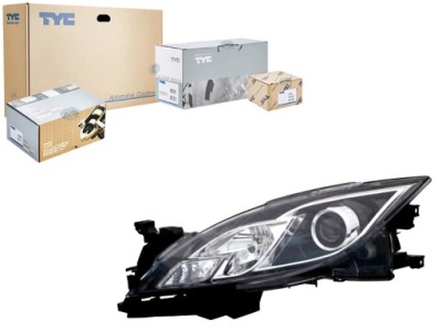 Фара h11/h9 електричний з двигуном колір wk фото №1