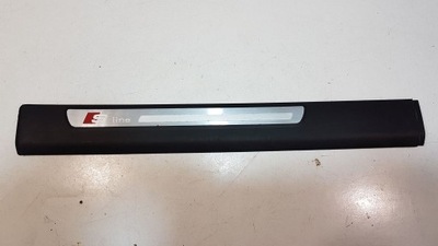 Молдинг порог audi a6 c6 s-line правая задняя 4f0 фото №1